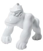 Statue en Résine Donkey Kong Blanc - 70cm