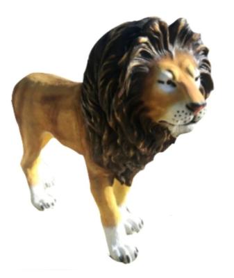 Statue Lion Grandeur Nature  H-140cm