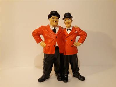 Sculpture Laurel et Hardy H - 50cm