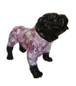 Sculpture Bulldog Anglais en Résine Euro et Noir - 90cm