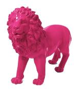 Sculpture Lion Design Rose - L 100cm