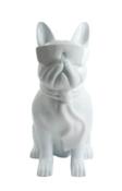 Statue en Résine Bulldog Français Karl Blanc - 120cm