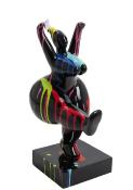Sculpture  danseuse design NANA Trash Noir - H 55cm