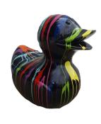 Sculpture Canard design Trash Noir XXL - L 90cm