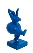 Sculpture  danseuse design NANA Bleu - H 55cm