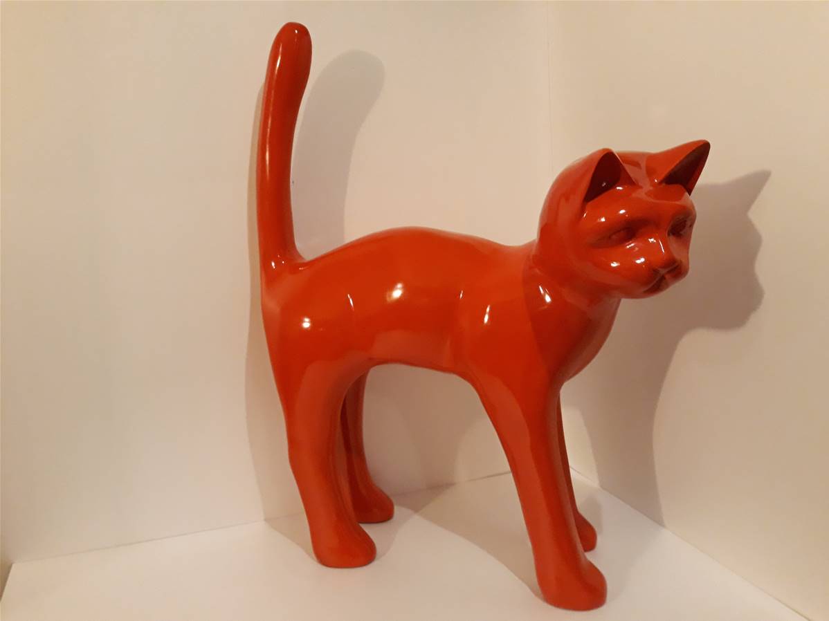 Statue Resine Chat De 1 Metre Livraison Gratuite