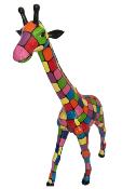 Sculpture Girafe en Résine Puzzle - 150cm