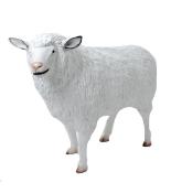 Statue en résine d'un Mouton Naturel - 110 cm