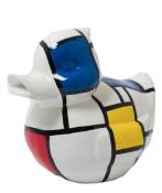 Statue en résine Canard Mondrian - L 65 cm