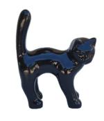 Statue En Résine Chat Noir - 45cm