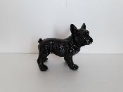Statue en résine de Bulldog français - H 23 cm