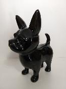 Sculpture Chihuahua S Monochrome ULTRA BRILLANT H-55cm