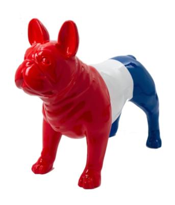 Statue en Résine Bulldog Français France - 90cm