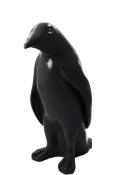 Statue en résine Pingouin Noir - H 40cm
