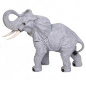 Sculpture en résine Éléphant Naturel - 90cm
