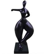 Sculpture  danseuse design NANA Noir - H 85cm
