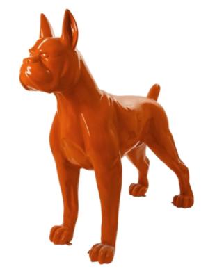 Statue en Résine Boxer XXL Orange - 190cm