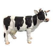 Statue vache en résine Naturel L 50 cm