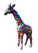 Statue Girafe en résine Smarties - 110cm