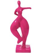 Statue danseuse NANA Rose en résine - H 135cm