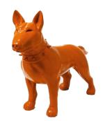 Statue en Résine Bull Terrier Orange - 110cm