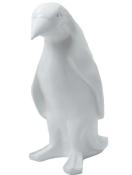 Statue en résine Pingouin Blanc - H 40cm