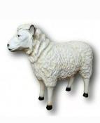 Statue en résine d'un mouton - L 90 cm