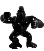 Sculpture en résine Gorille Géant Noir 210cm