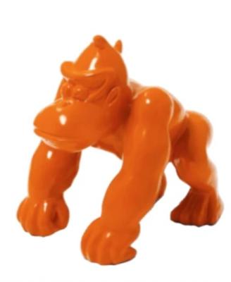 Statue en Résine Donkey Kong Orange - 100cm